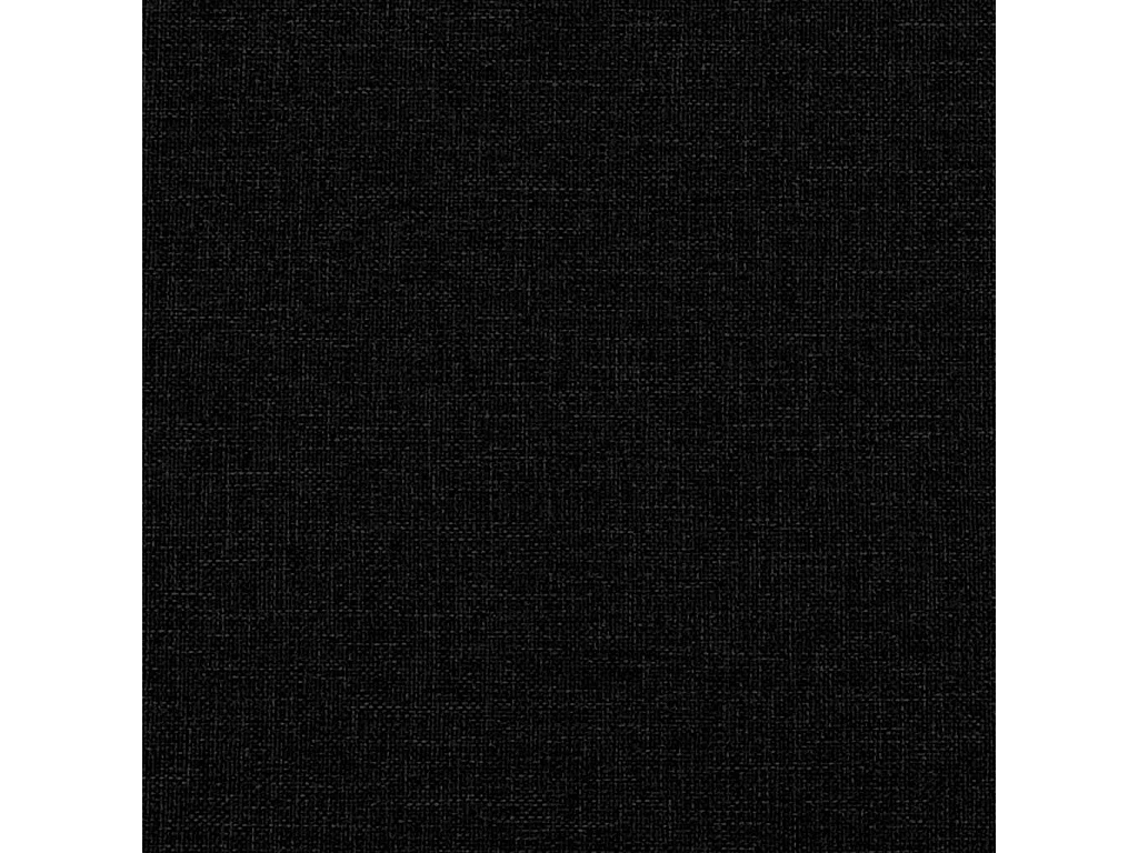 Chaise de relaxation Noir Tissu