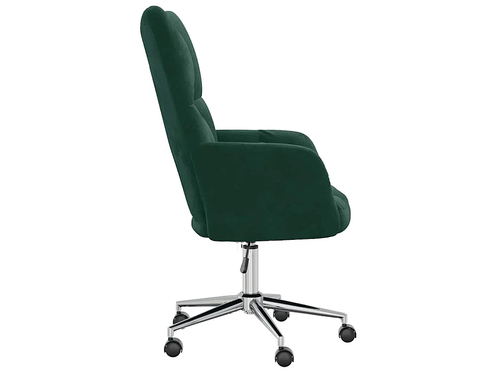 Relaxsessel Dunkelgrün Samt