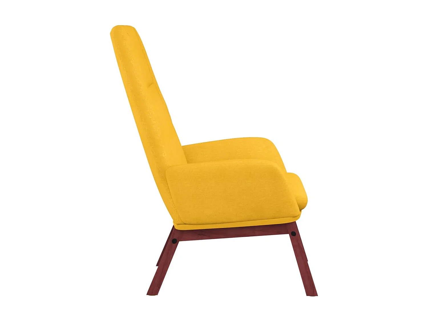 Relaxsessel Senfgelb Stoff