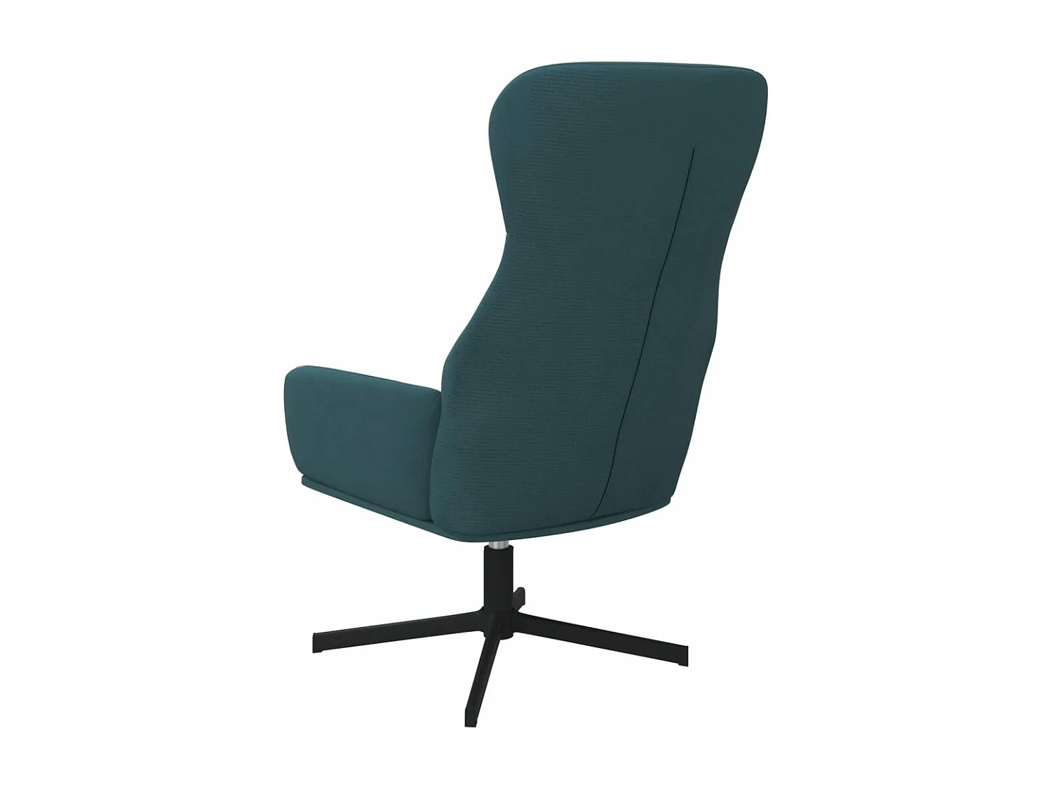 Cadeira de descanso veludo azul