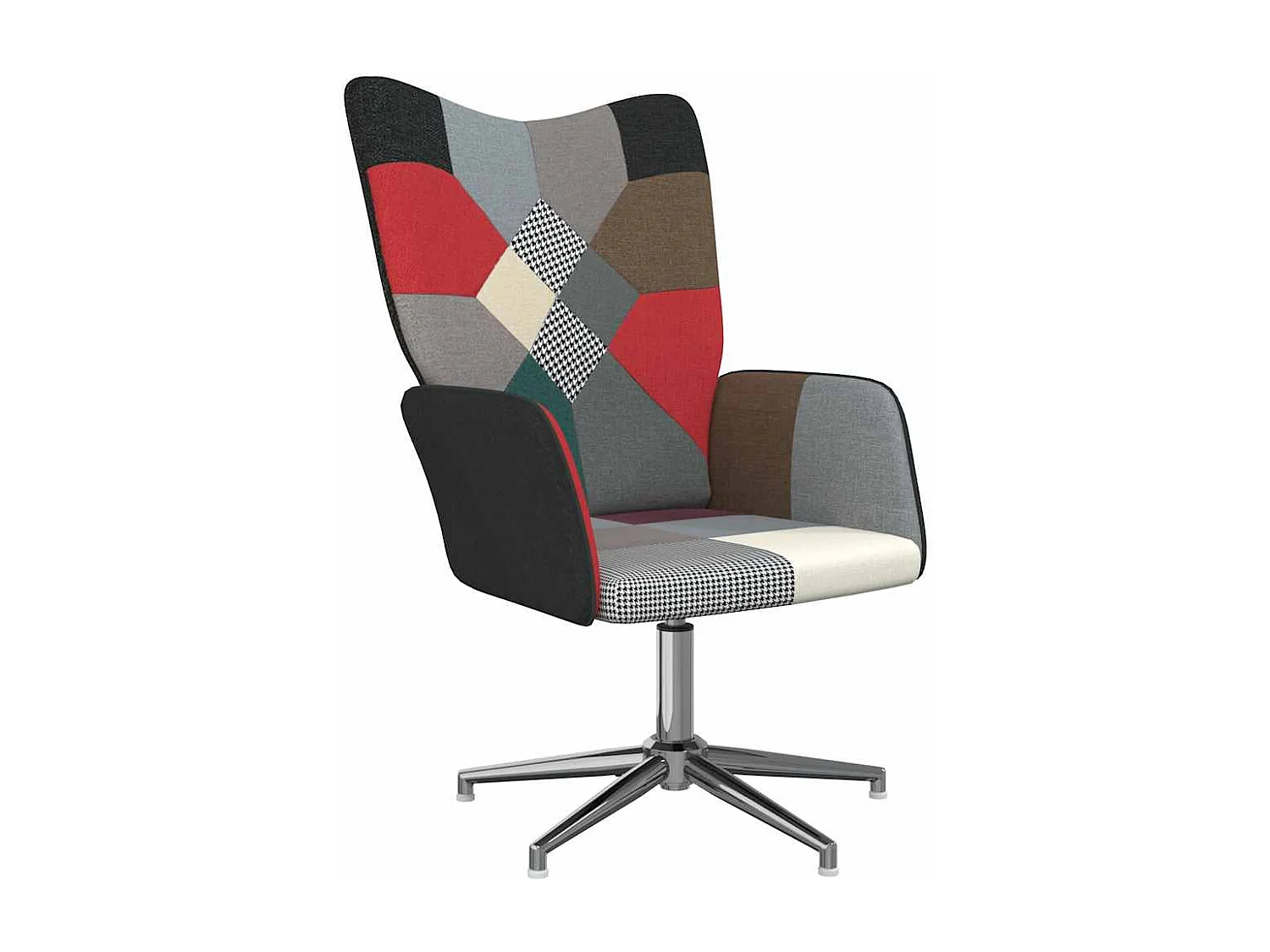 Chaise de relaxation Patchwork Tissu