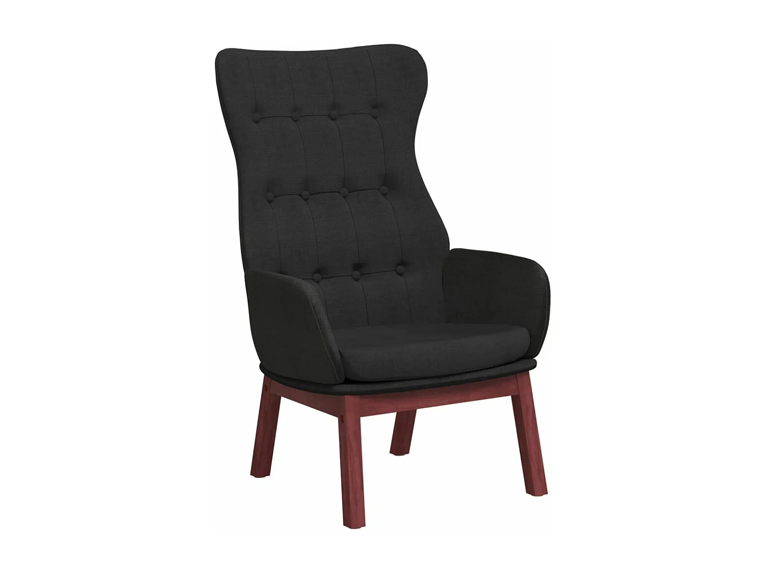 Relaxsessel Schwarz Stoff