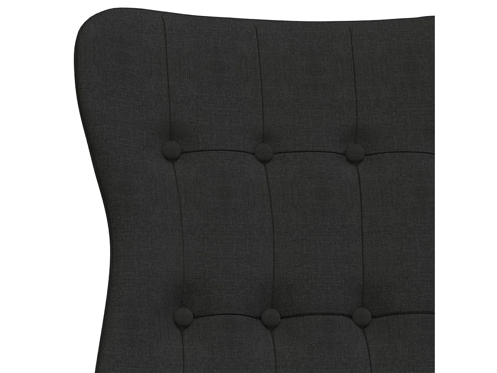 Relaxsessel Schwarz Stoff