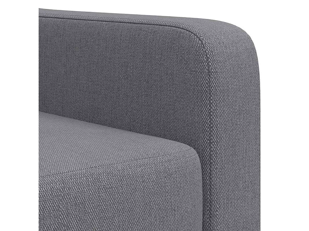 Poltrona em tecido cinzento