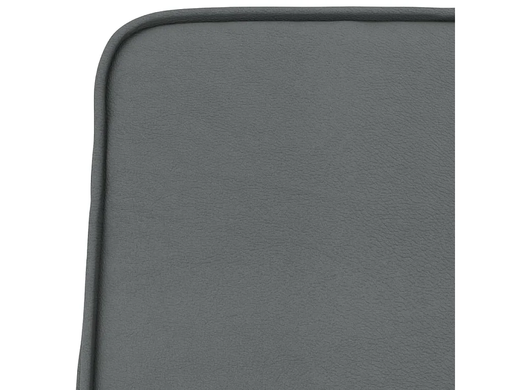 Sedia Lounge Grigia 54x75x76 cm in Similpelle