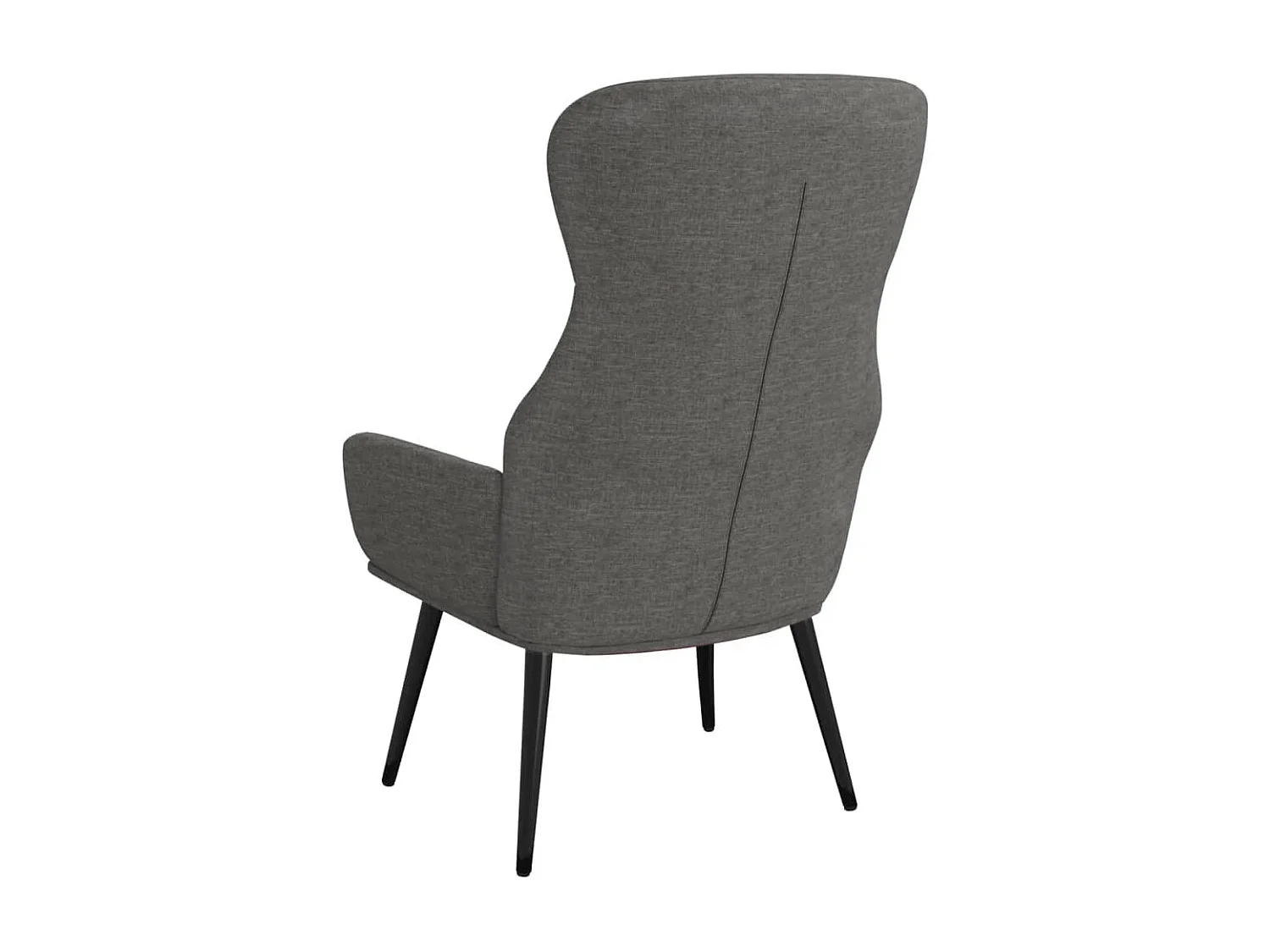 Sillón de relax de tela gris claro