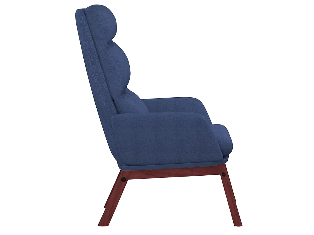 Relaxsessel Blau Stoff