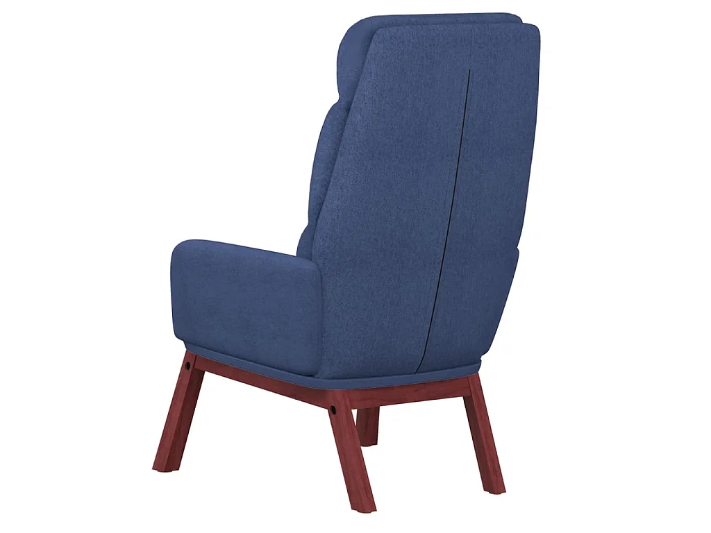 Relaxsessel Blau Stoff