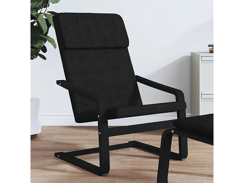 Relaxsessel Schwarz Stoff