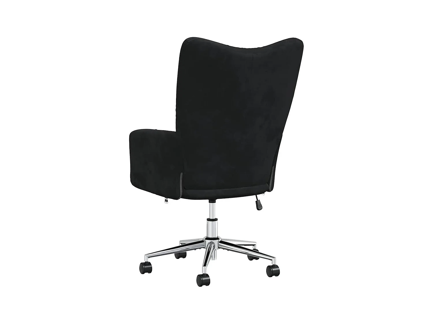 Chaise de relaxation Noir Velours