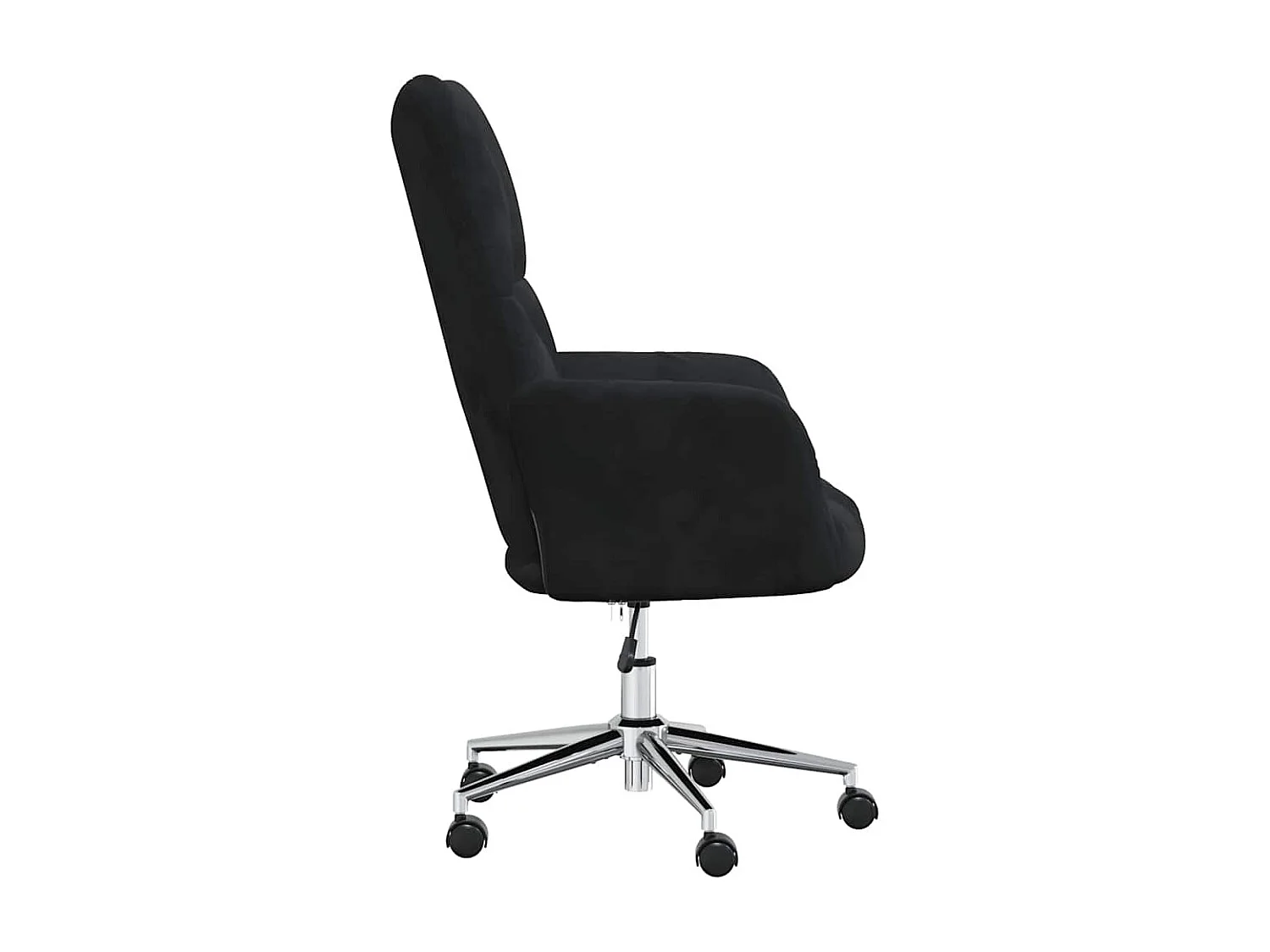 Chaise de relaxation Noir Velours