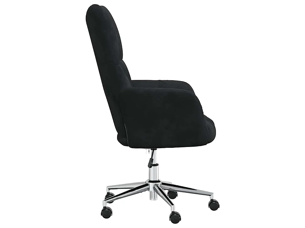 Chaise de relaxation Noir Velours