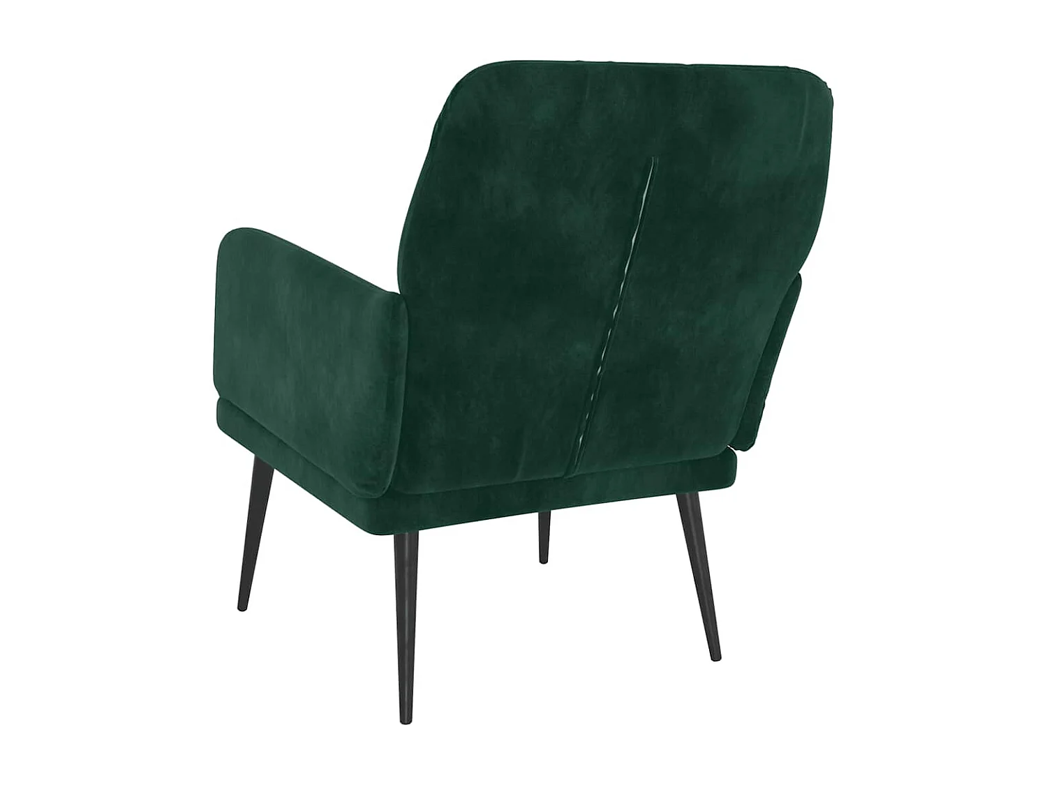 Fauteuil Vert foncé 62x79x79 cm Velours