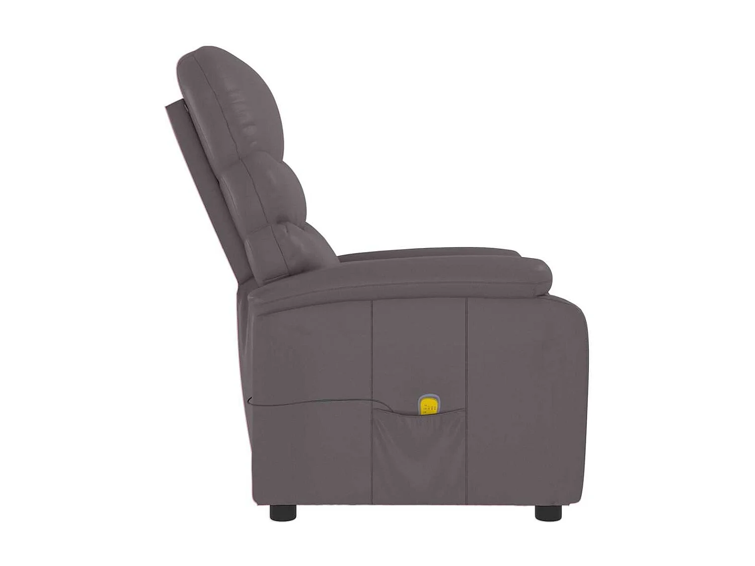 Fauteuil de massage Gris Similicuir