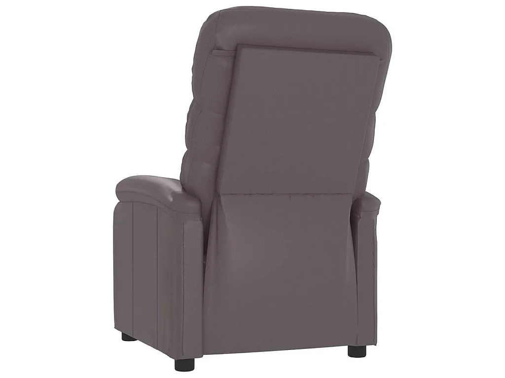 Fauteuil de massage Gris Similicuir