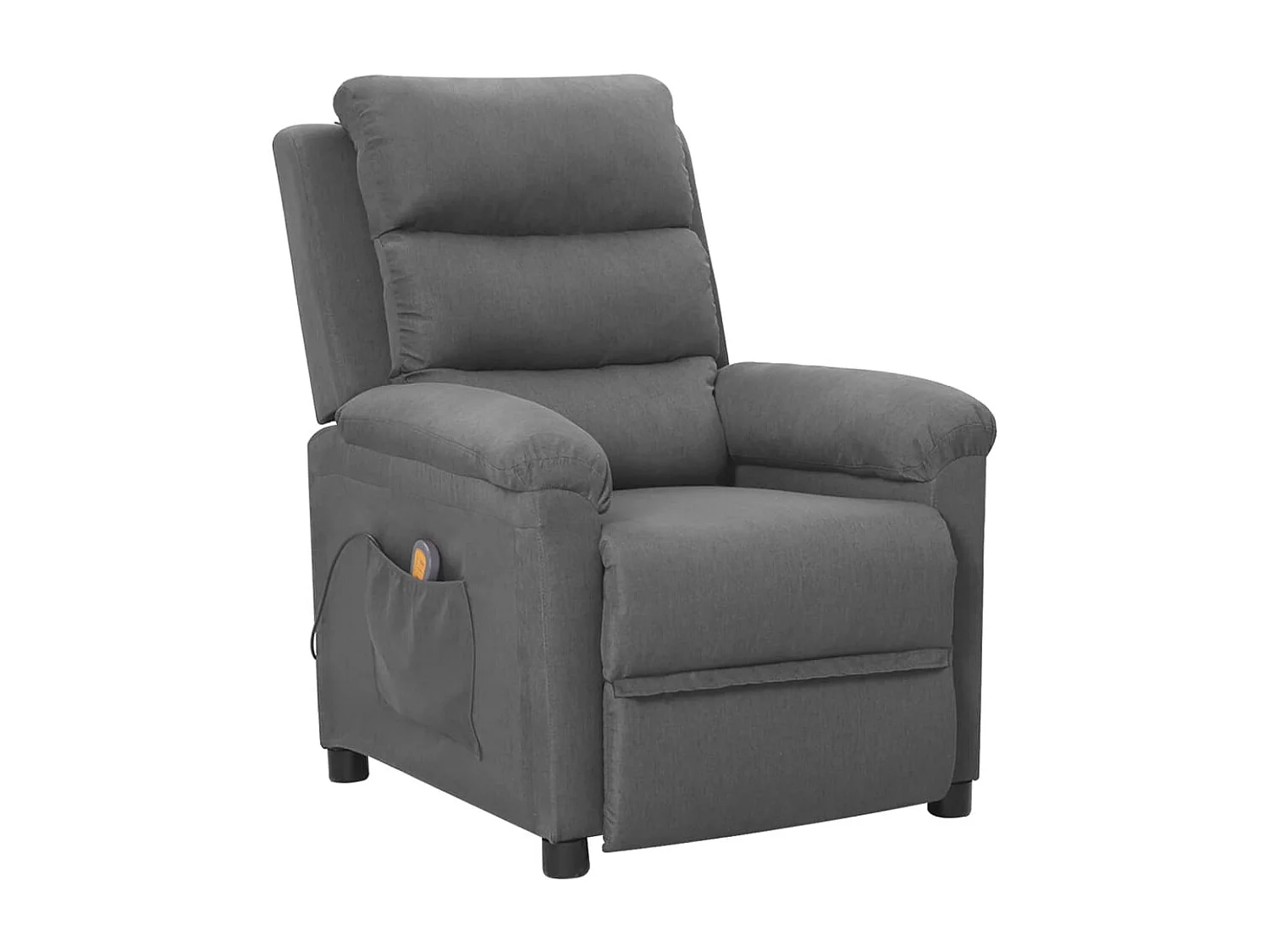 Fauteuil de massage Gris clair Tissu