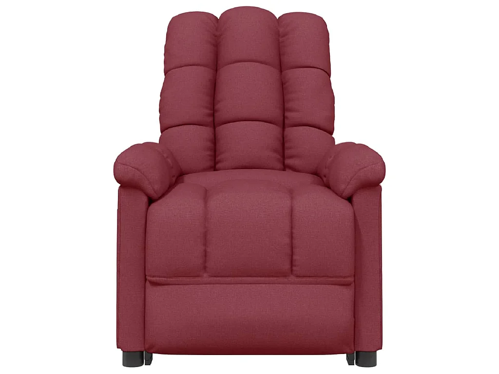 Fauteuil électrique de massage Bordeaux Tissu