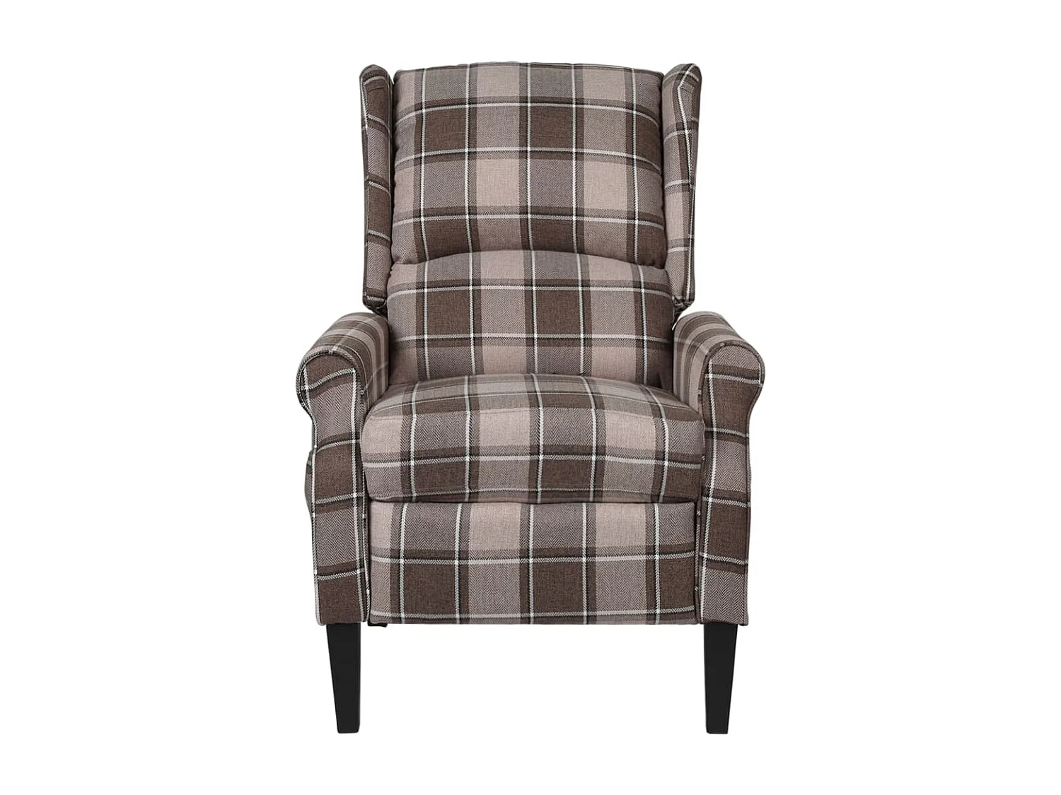 Poltrona de massagens reclinável tecido bege