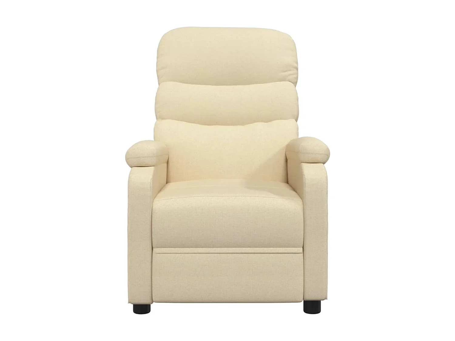 Fauteuil électrique de massage Crème Tissu