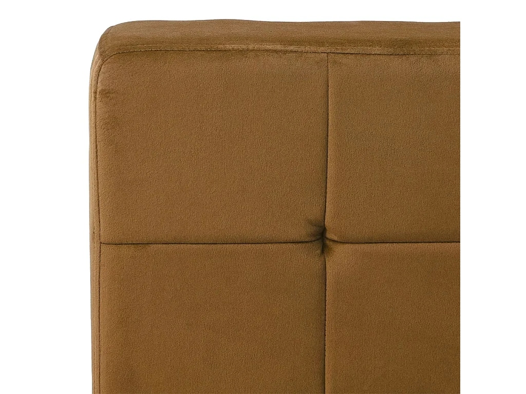 Poltrona Relax 65x79x87 cm Marrone in Velluto