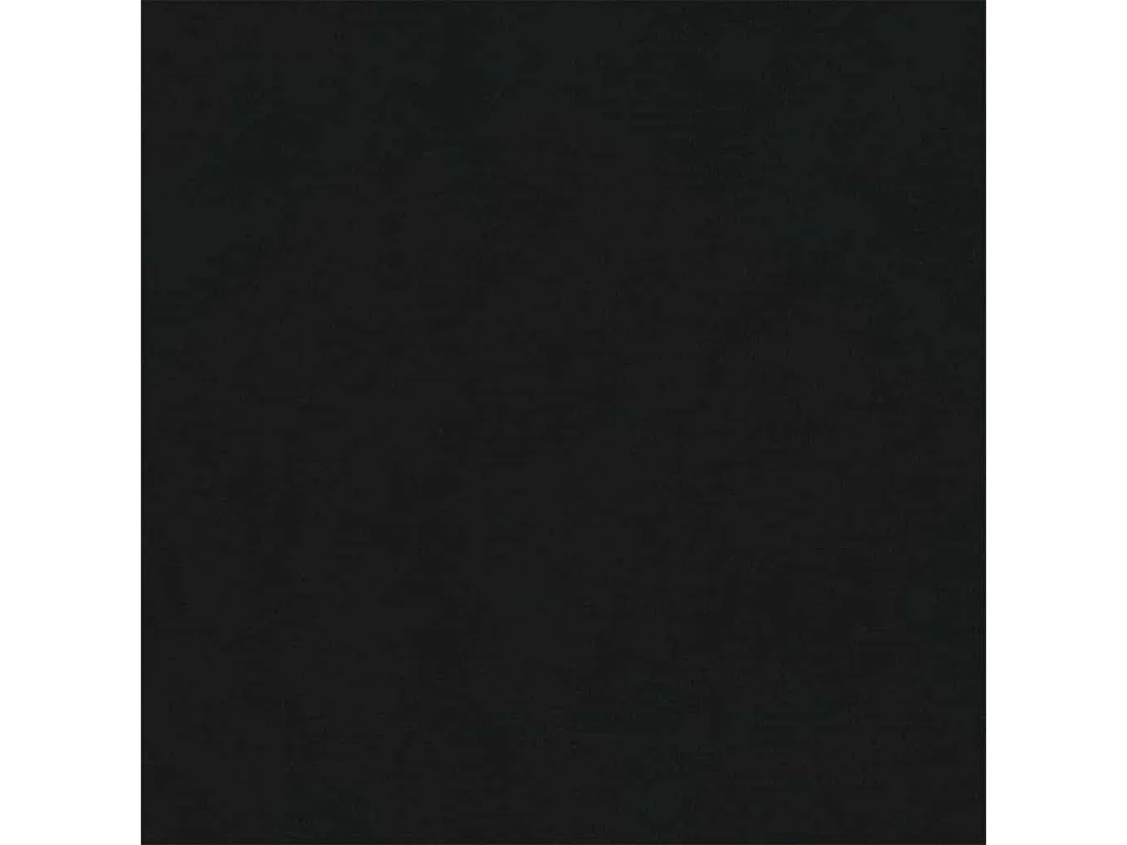 Silla mecedora de terciopelo negro