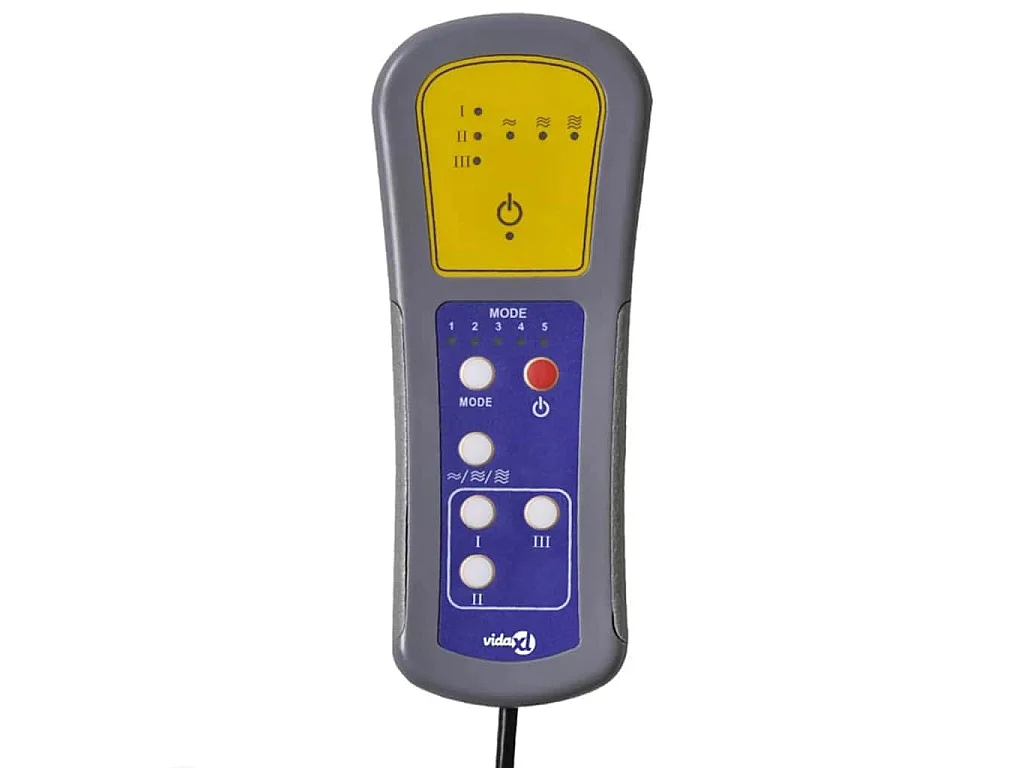 Massagesessel Schwarz Stoff