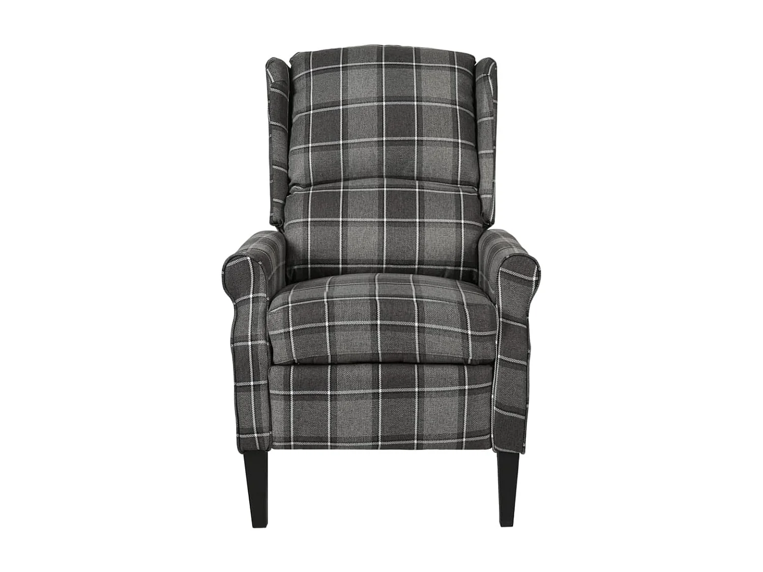 Fauteuil de massage inclinable Gris Tissu