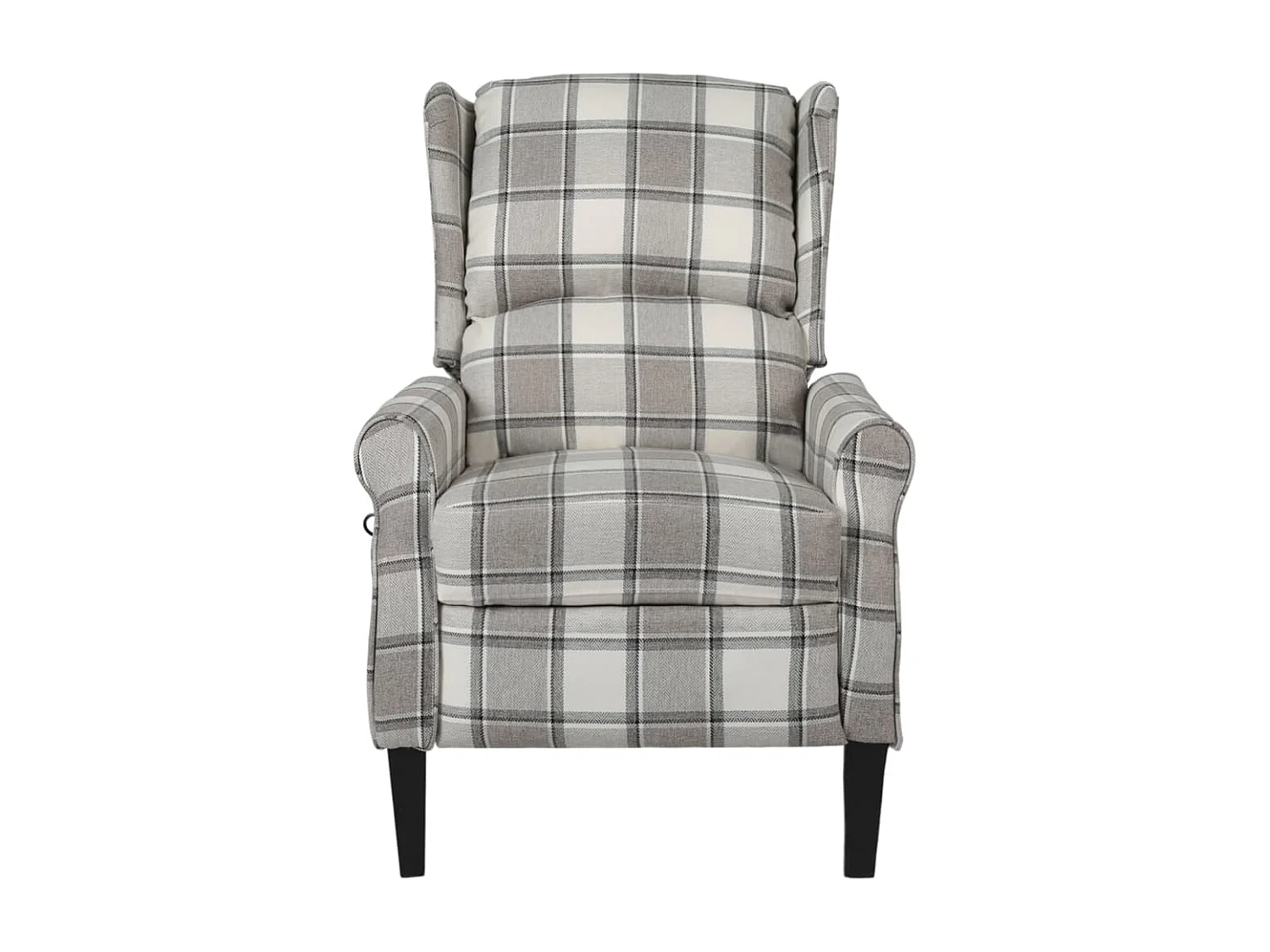 Fauteuil de massage inclinable Gris Tissu