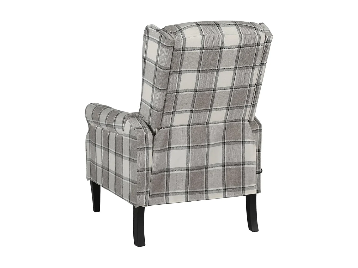 Fauteuil de massage inclinable Gris Tissu