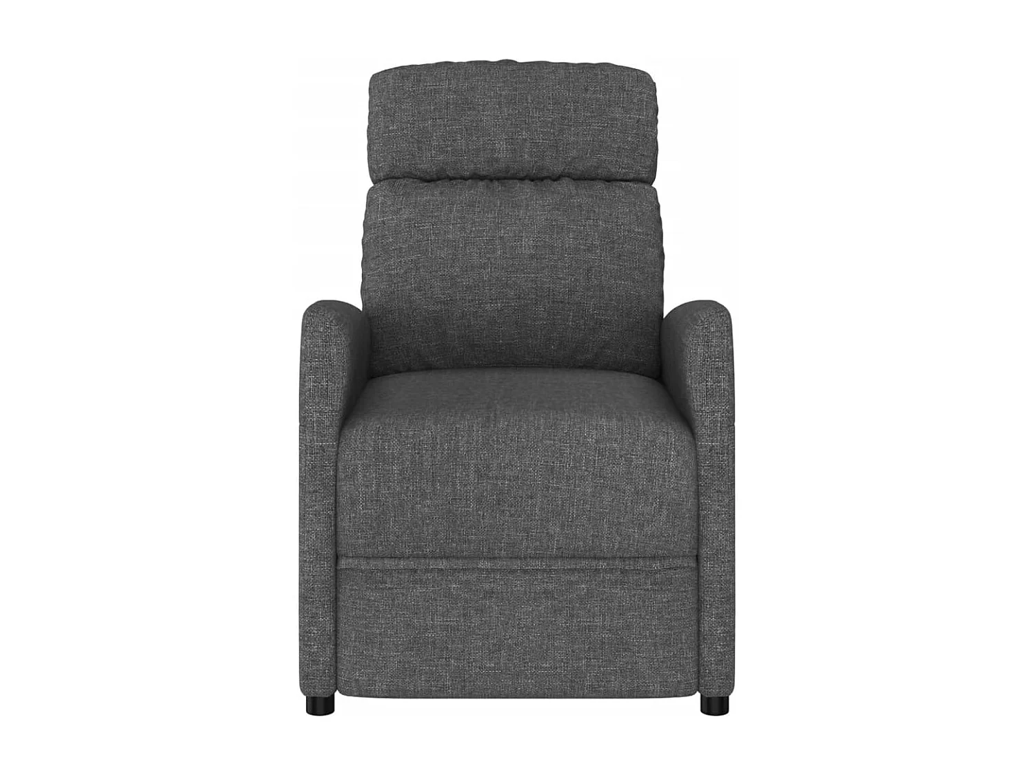 Fauteuil électrique de massage Gris foncé Tissu