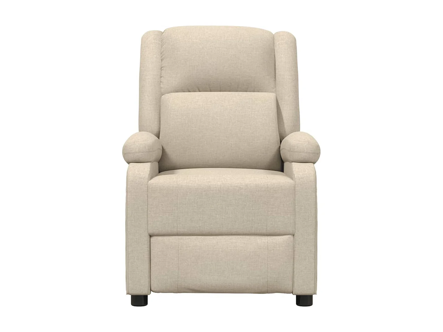 Fauteuil électrique de massage Crème Tissu
