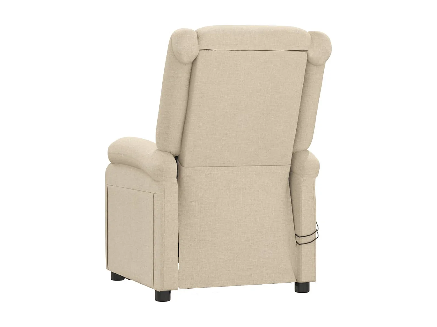 Fauteuil électrique de massage Crème Tissu