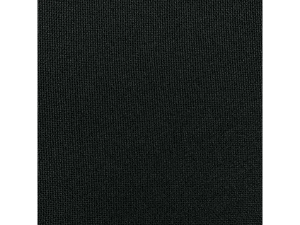 Fauteuil de massage avec repose-pied Noir Tissu