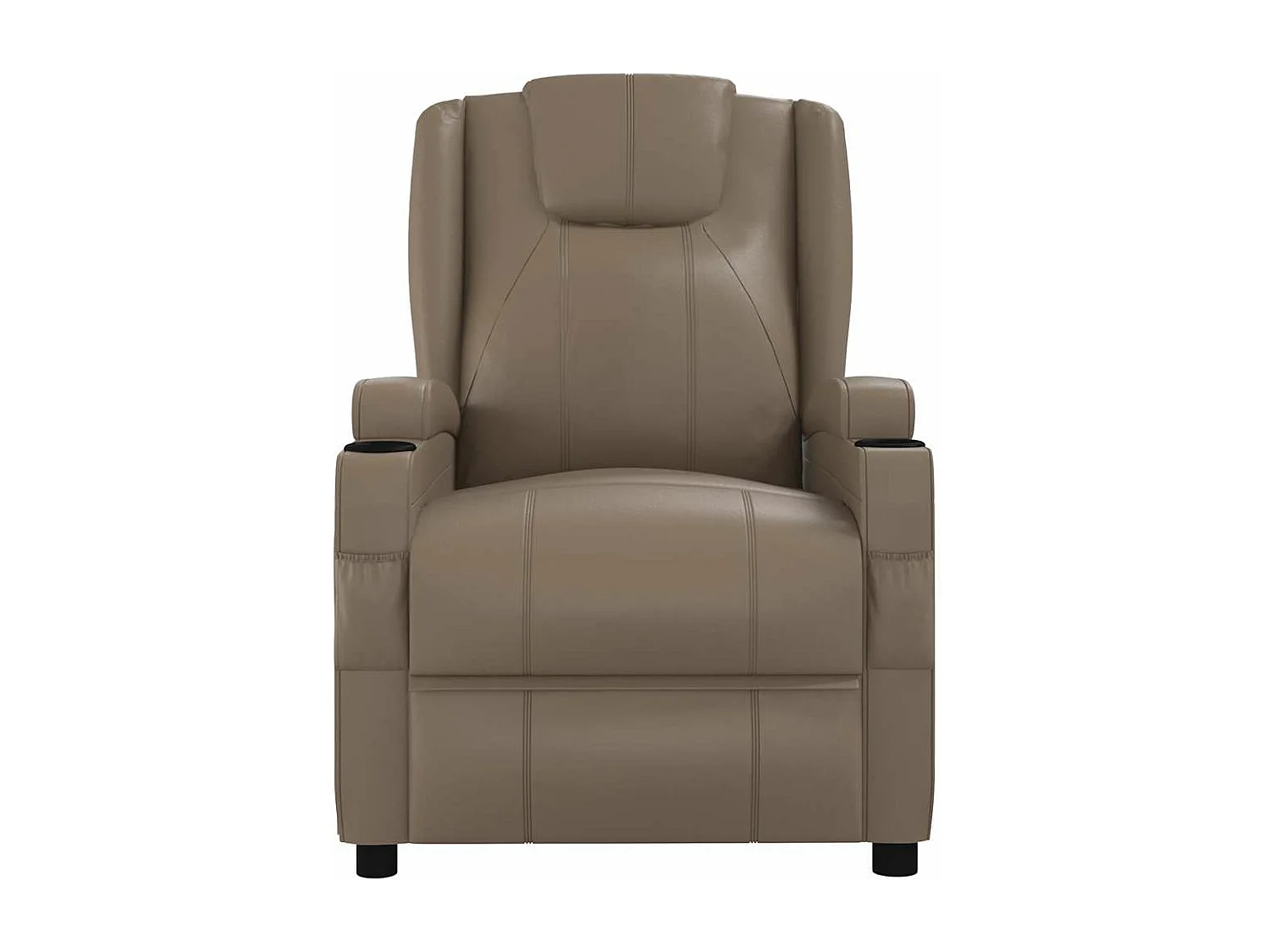 Fauteuil de massage électrique Cappuccino Similicuir
