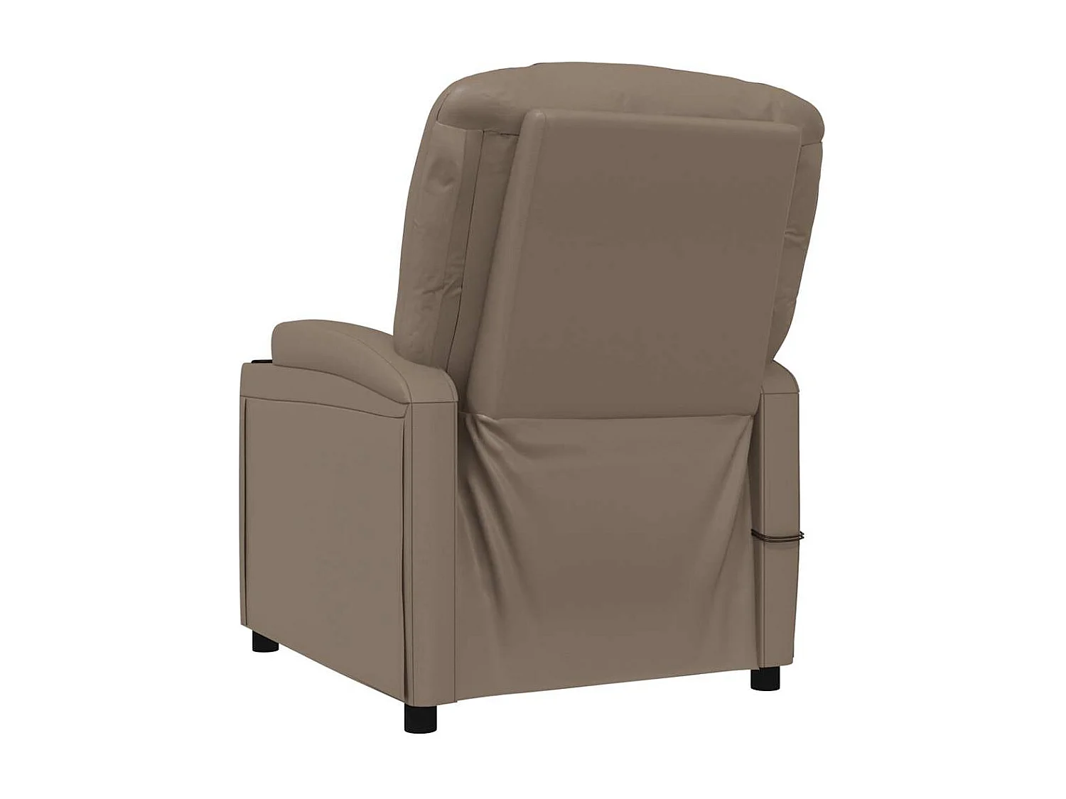Poltrona Massaggio Elettrica Cappuccino Similpelle