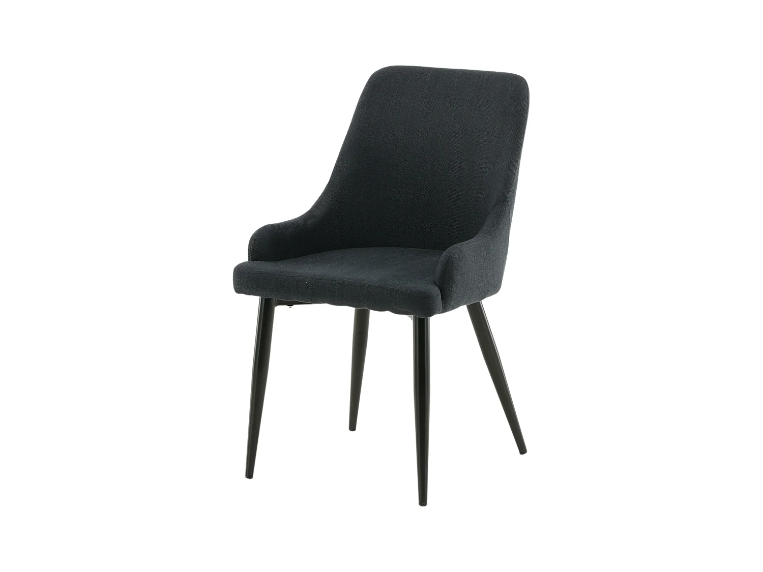 Chaise PLAZA DRC 1NOS 49x58x86 Noir