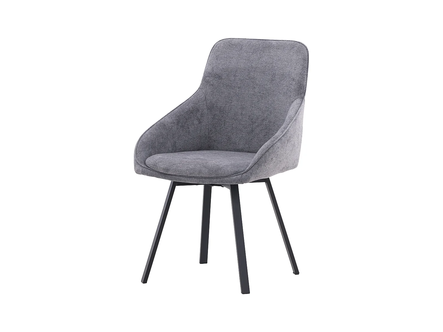 Eetkamerstoel ROSIE DRC 1NOS 55x60x88 Grijs