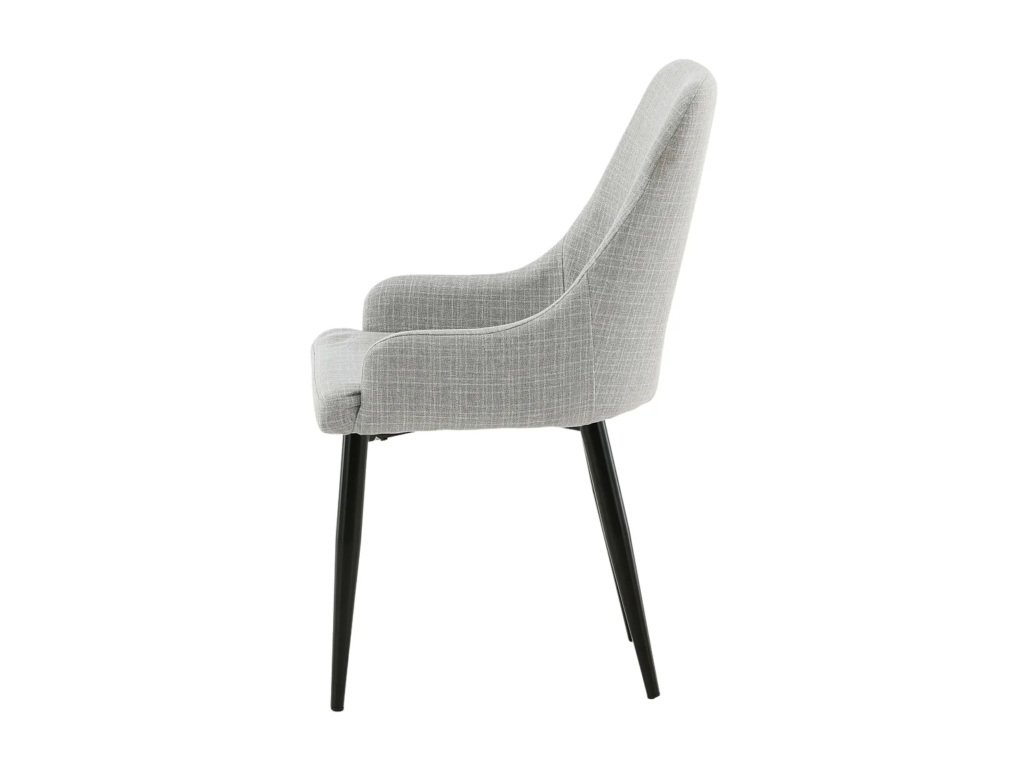 Chaise PLAZA DRC 1NOS 49x58x86 Gris