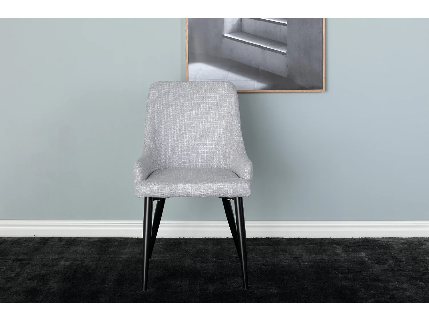 Chaise PLAZA DRC 1NOS 49x58x86 Gris