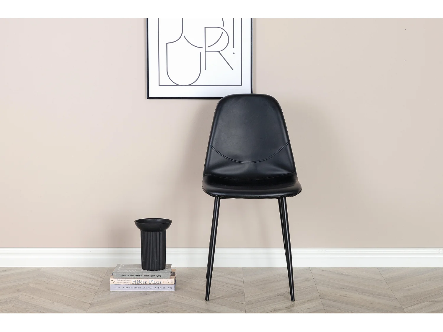 Silla POLAR DRC 1NOS 44x43x85 Negro