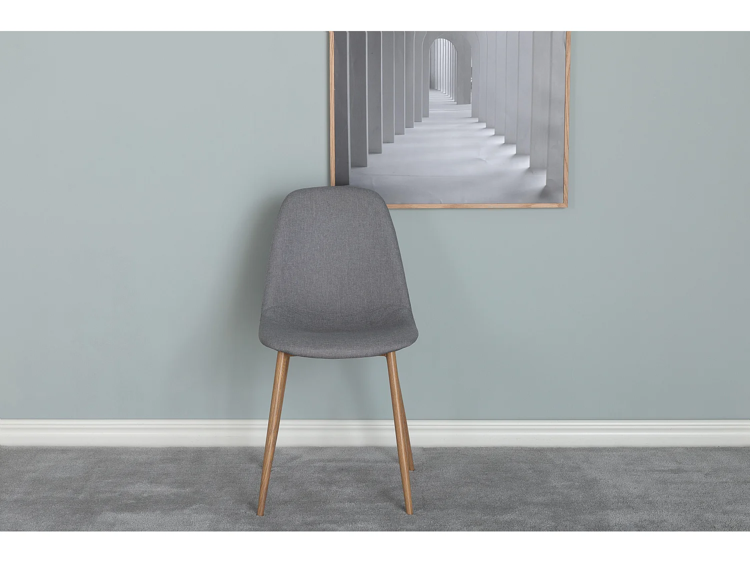 Chaise POLAR DRC 1NOS 44x54x87 Gris