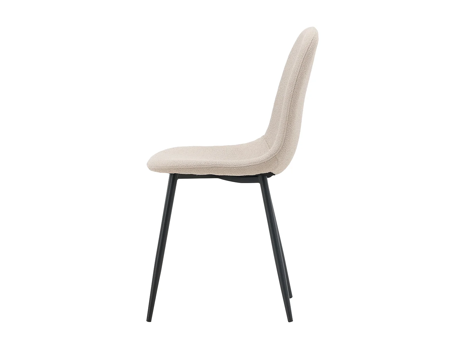 Eetkamerstoel POLAR DRC 1NOS 45x52x90 Beige