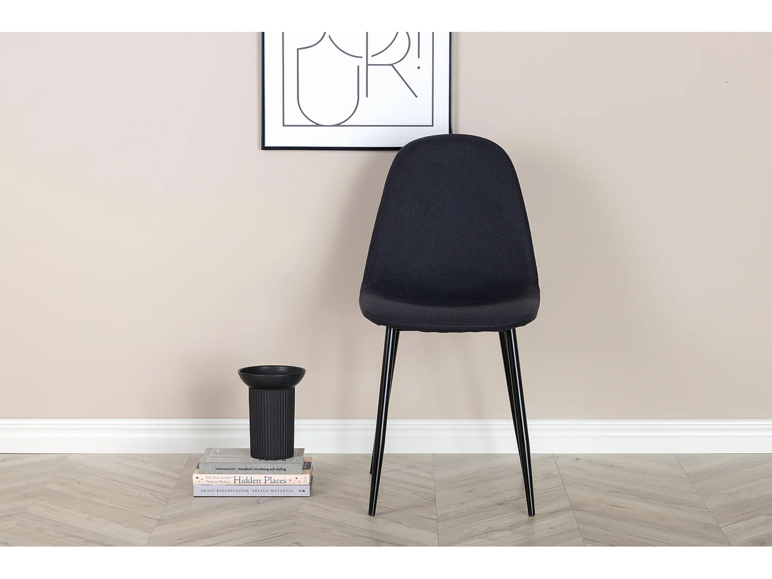 Chaise POLAR DRC 1NOS 44x53x87 Noir