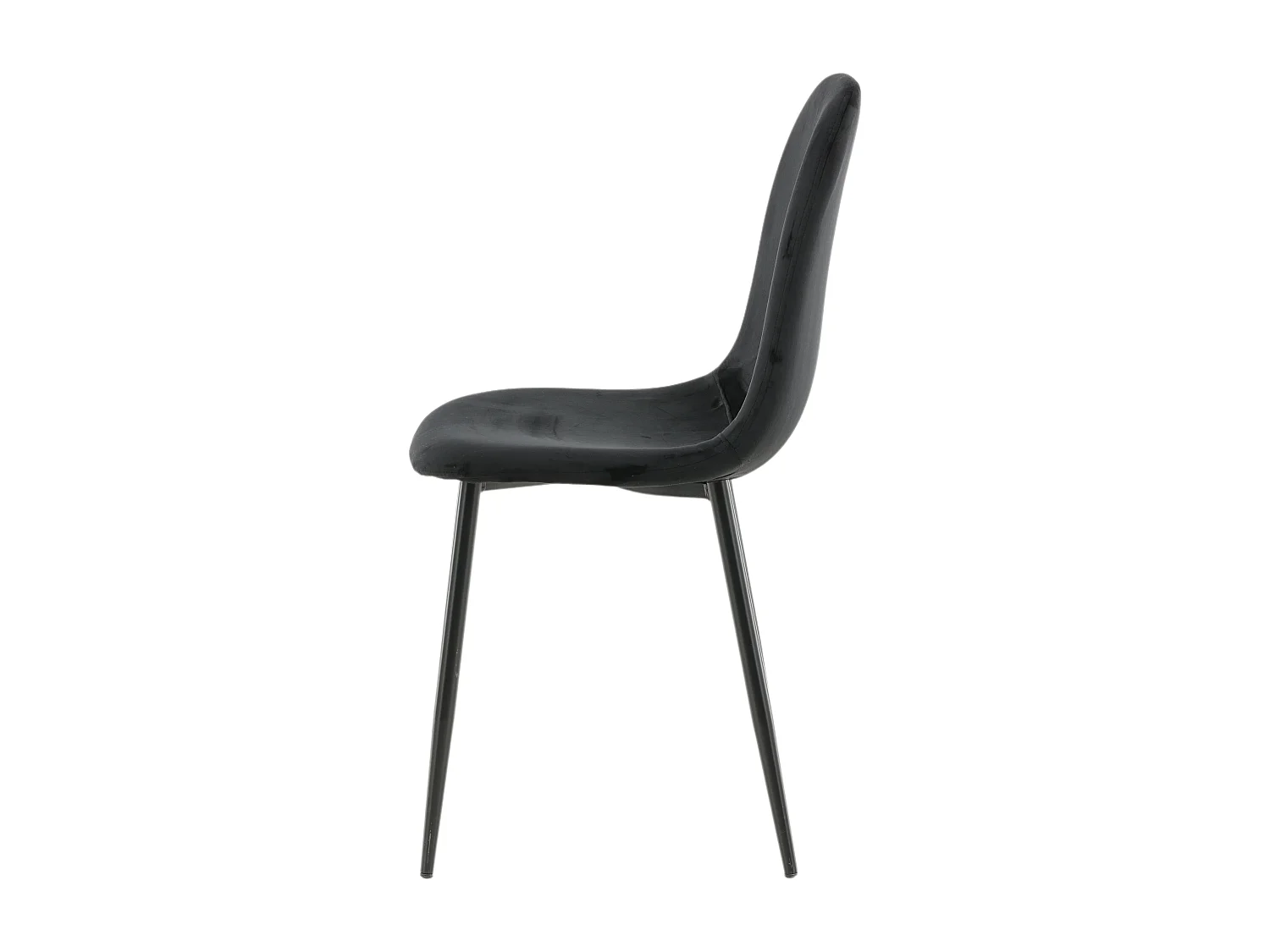 Eetkamerstoel POLAR DRC 1NOS 44x53x88 Zwart