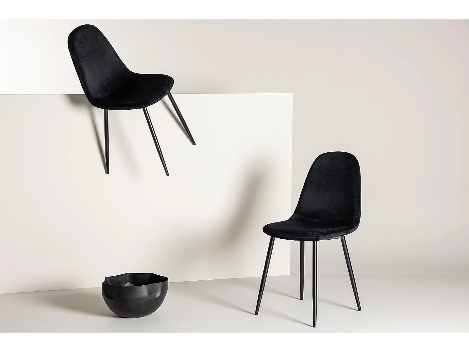 Sedia POLAR DRC 1NOS 44x53x88 Nero