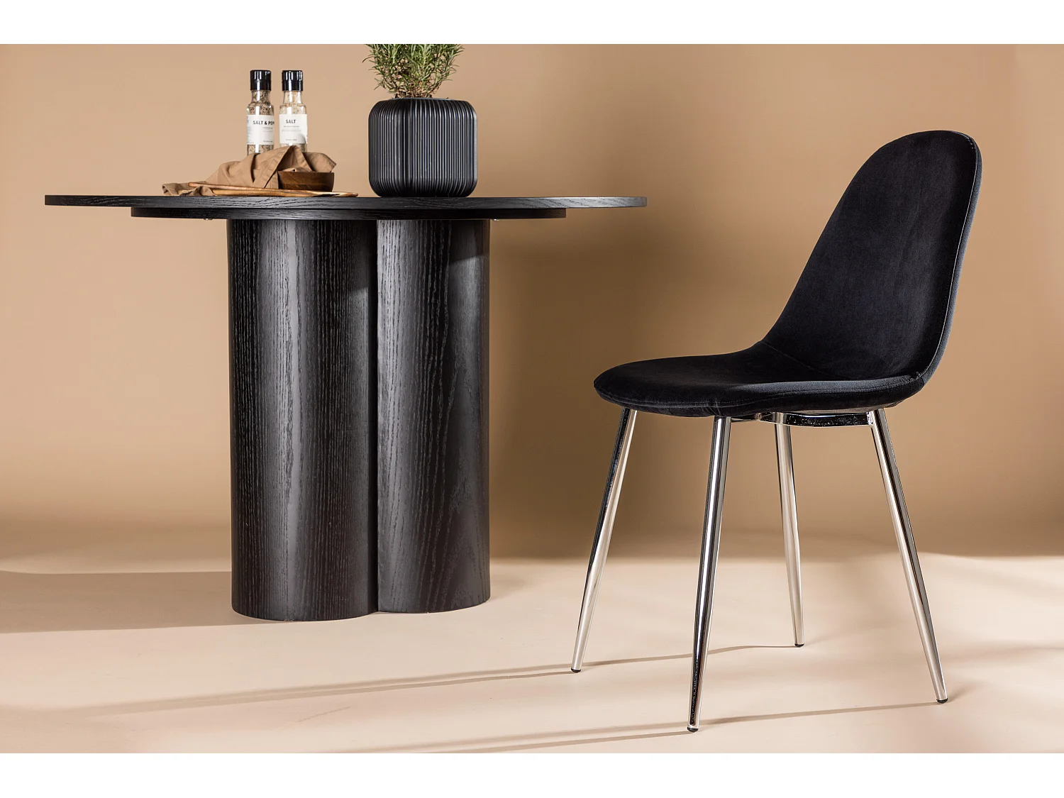 Chaise POLAR DRC 1NOS 45x52x90 Noir