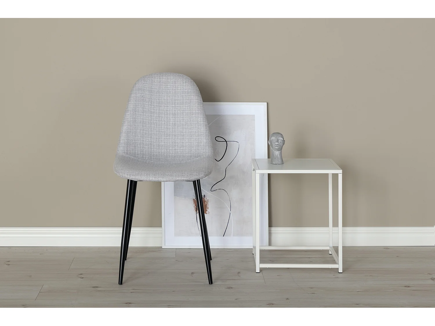 Chaise POLAR DRC 1NOS 44x53x87 Gris