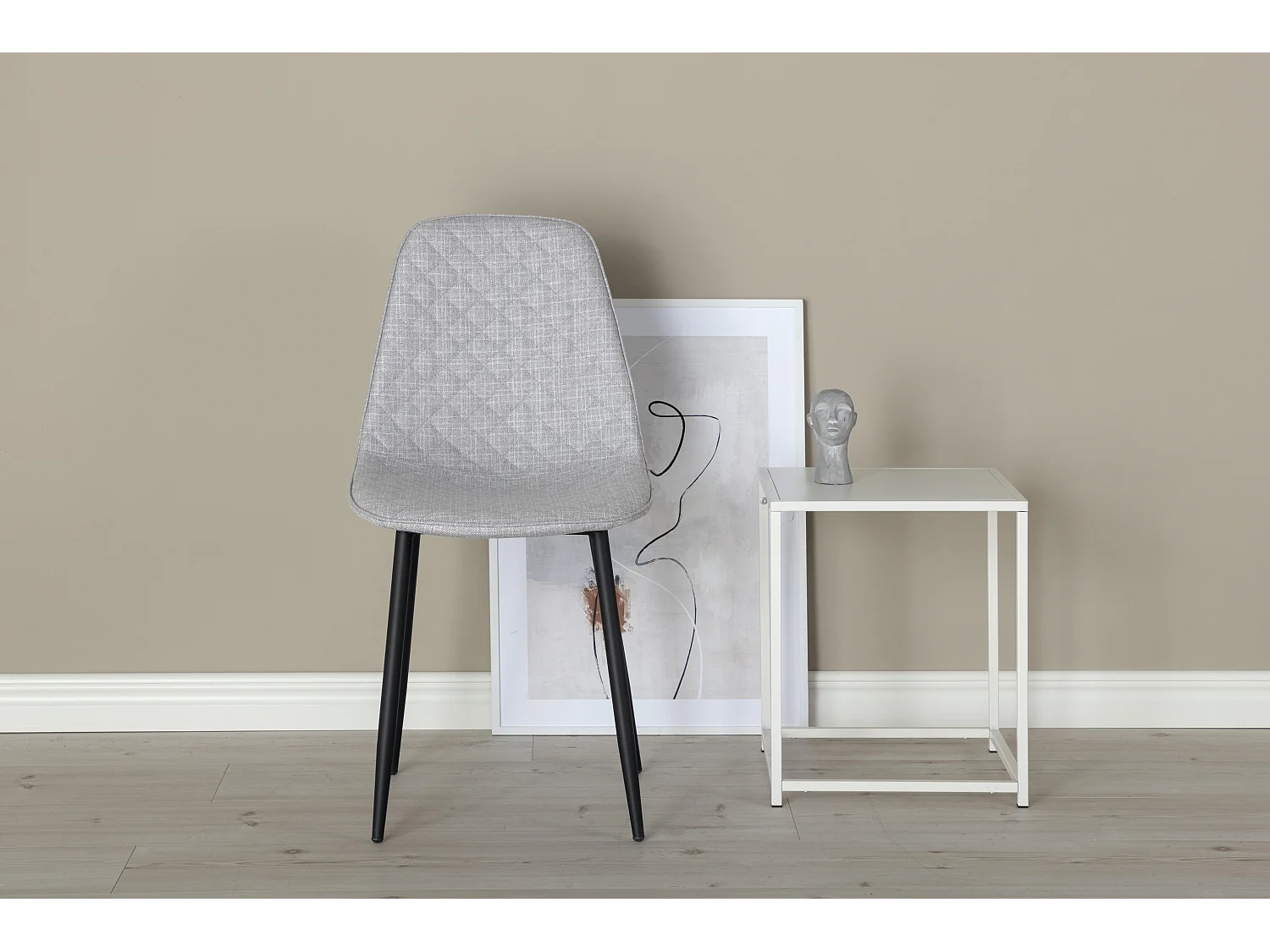 Chaise POLAR DRC 1NOS 44x52x86 Gris