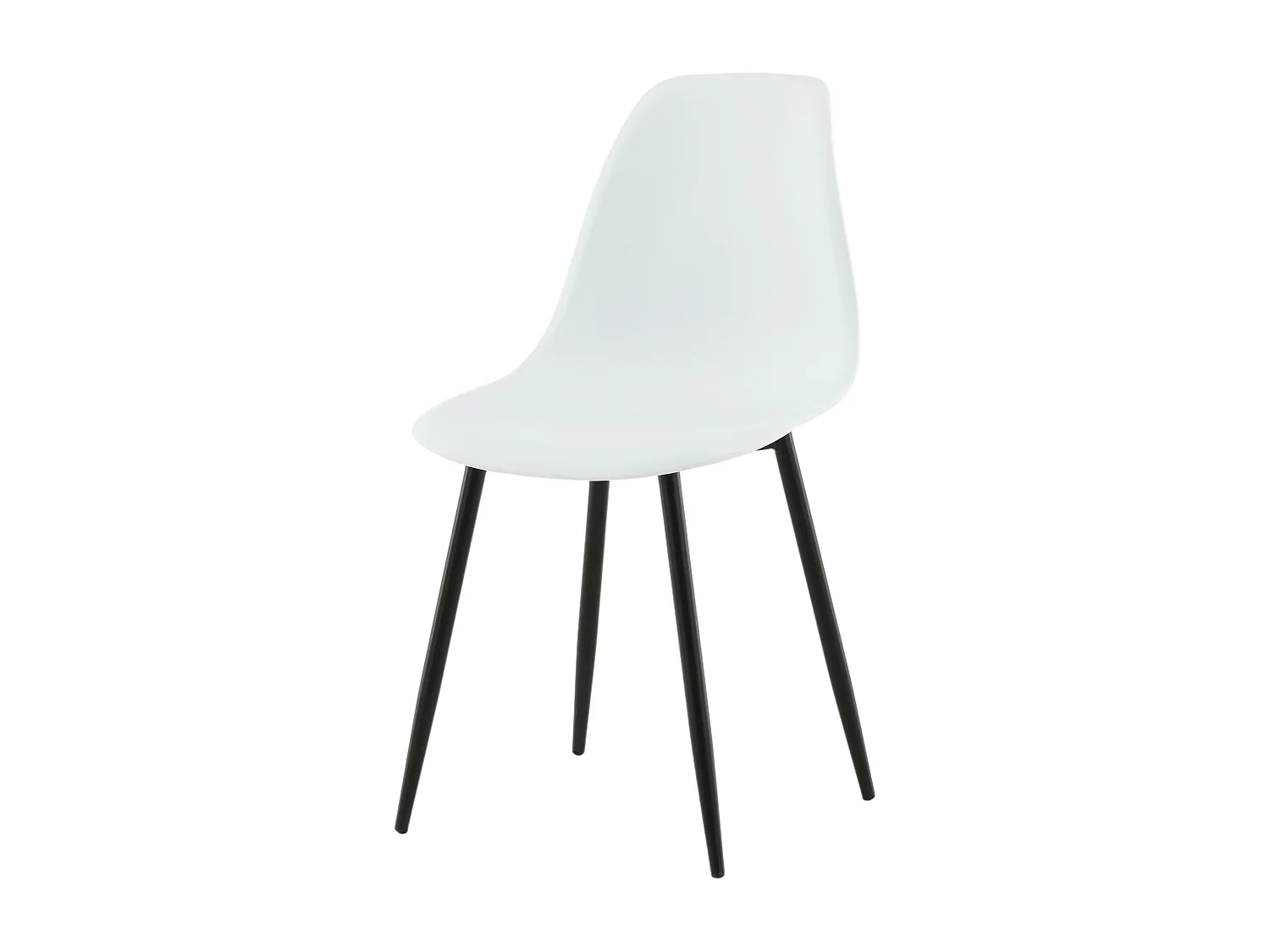 Eetkamerstoel POLAR DRC 1NOS 46x58x81 Wit