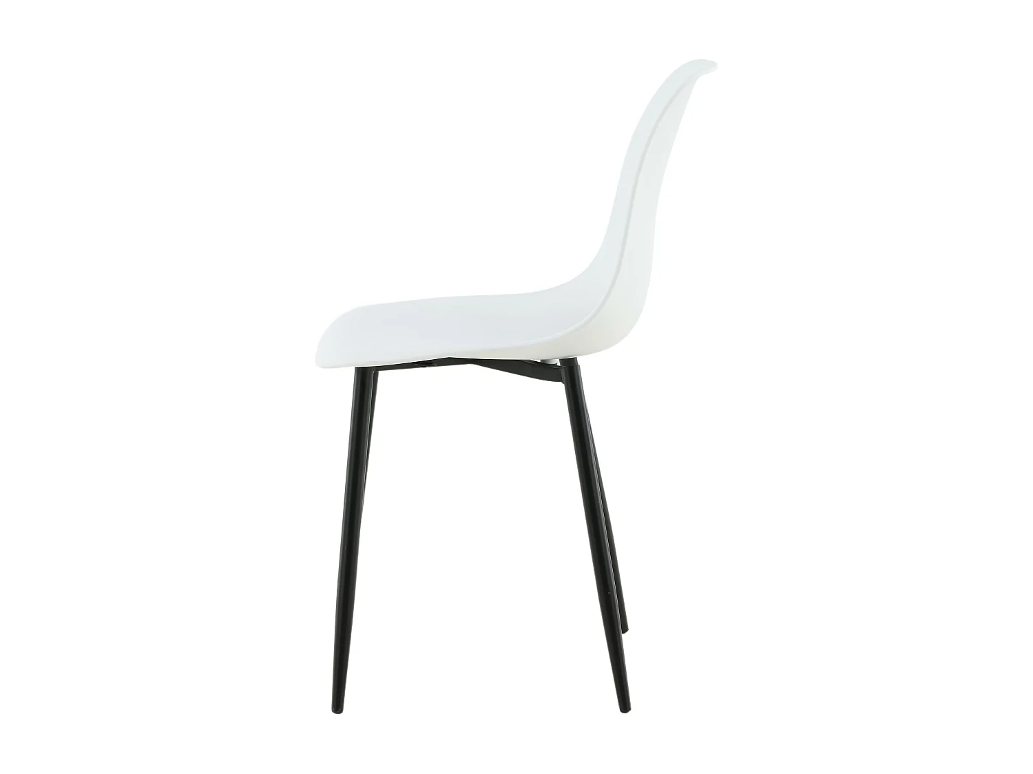 Chaise POLAR DRC 1NOS 46x58x81 Blanc